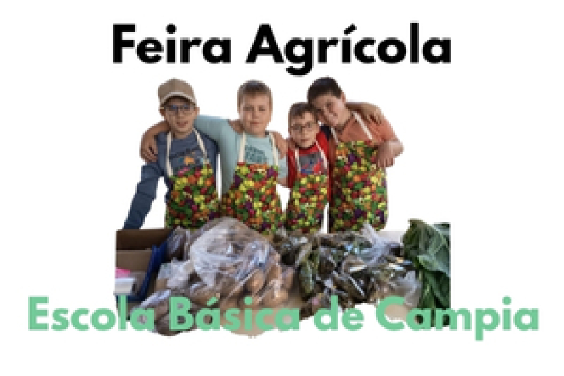 Feira Agrícola na E B Campia