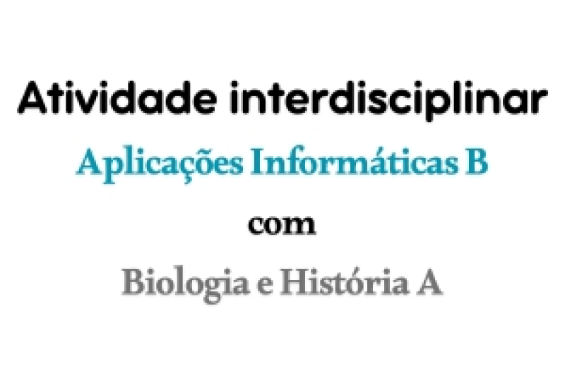 Trabalho Interdisciplinar 12.º Ano