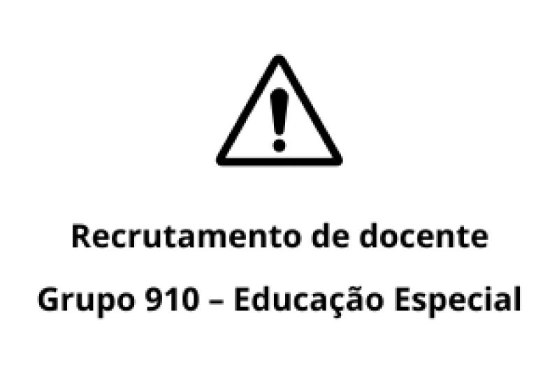Recrutamento - Grupo 910 - 15/04/2026